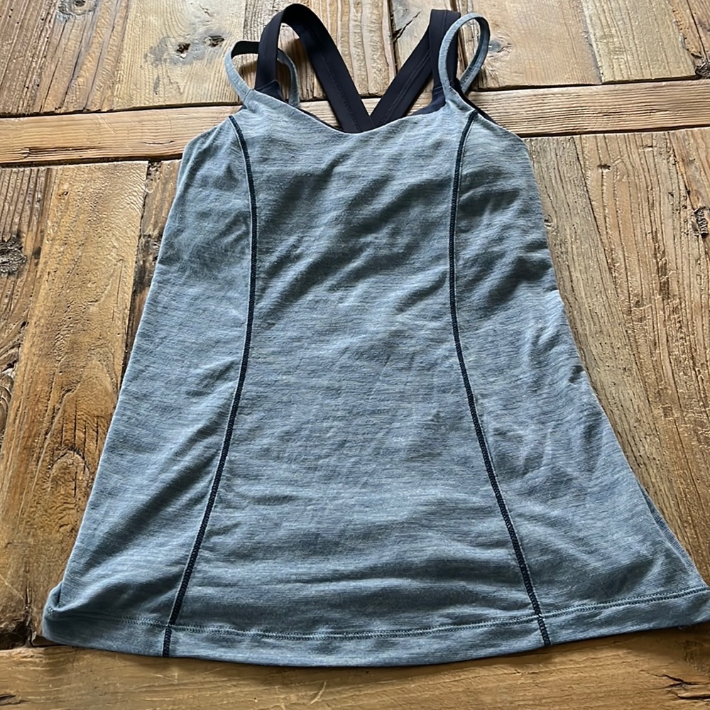LULU TANK WITH BUILT IN BRA TOP